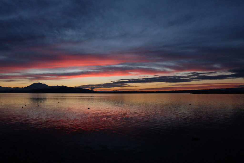 Sonnenuntergang Zugersee