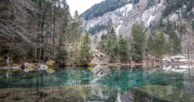 Blausee: Frische Luft & erfrischende Farben Blausee: Frische Luft & erfrischende Farben
