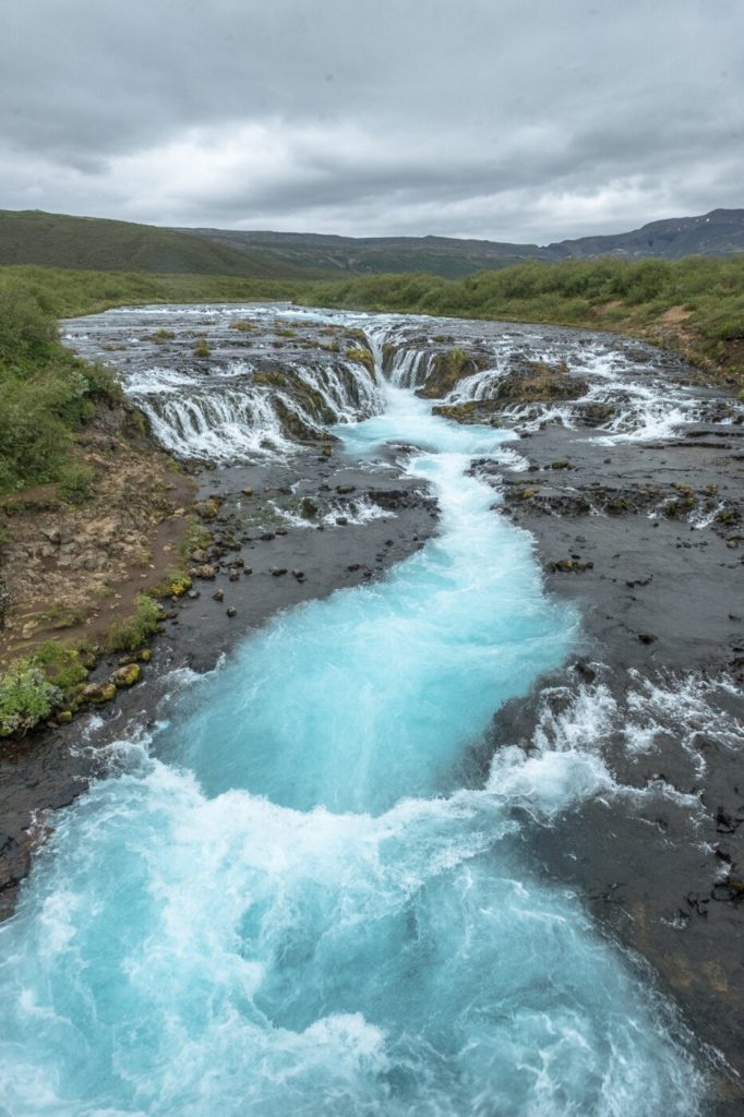 Bruarfoss Wasserfall