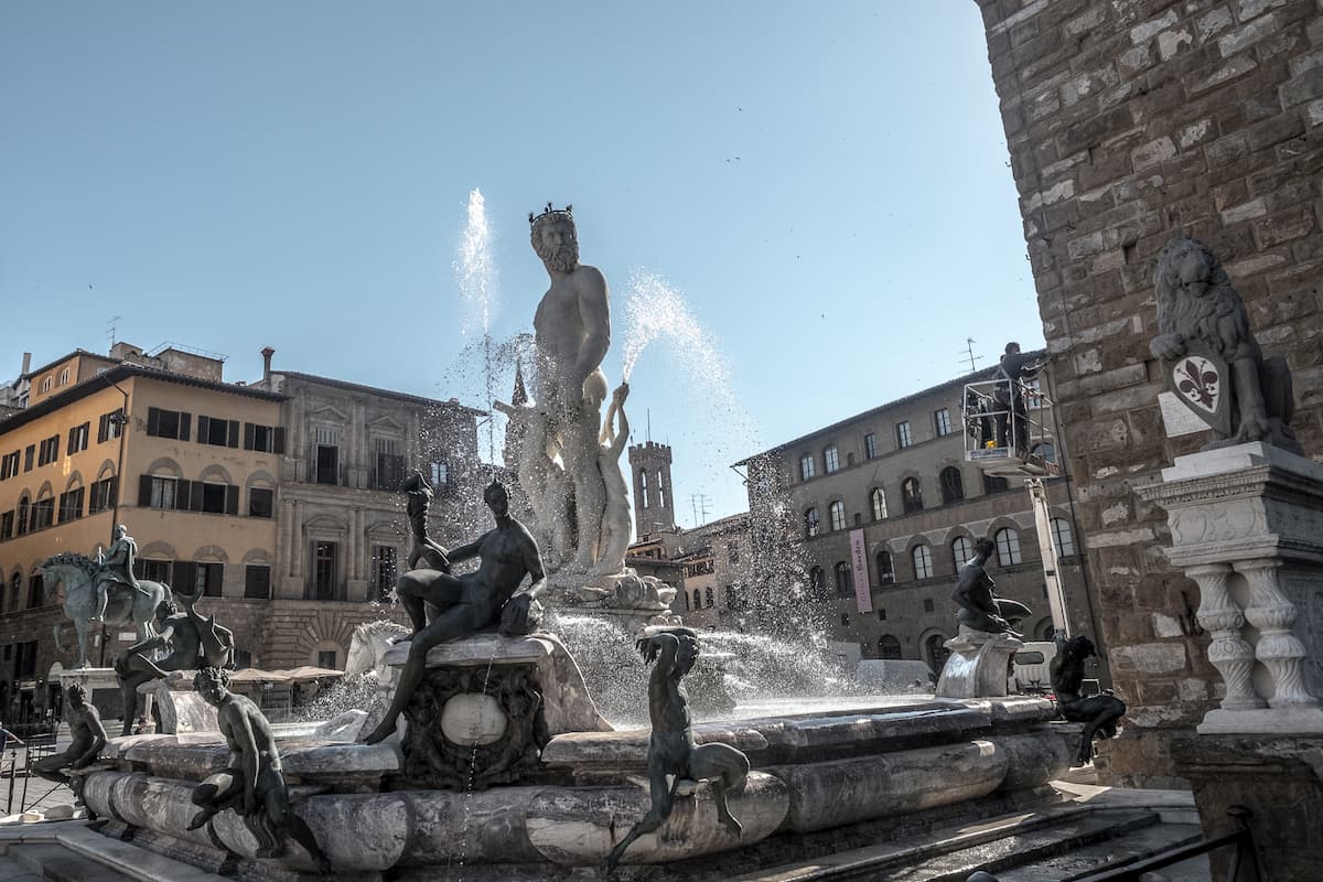 Neptunbrunnen Piazza della Signoria