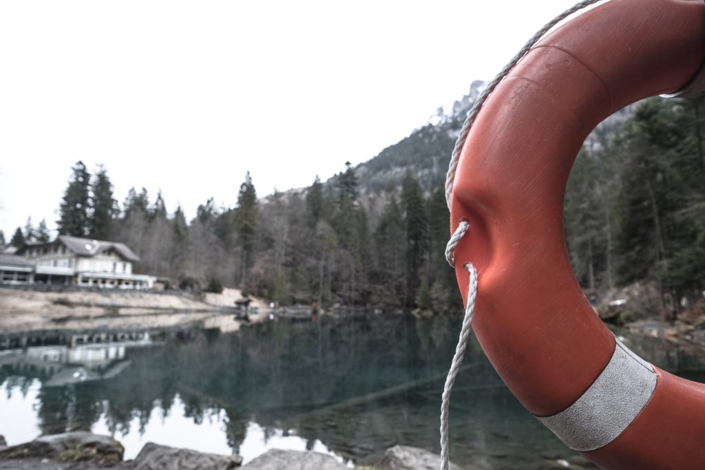 Rettungsring Blausee