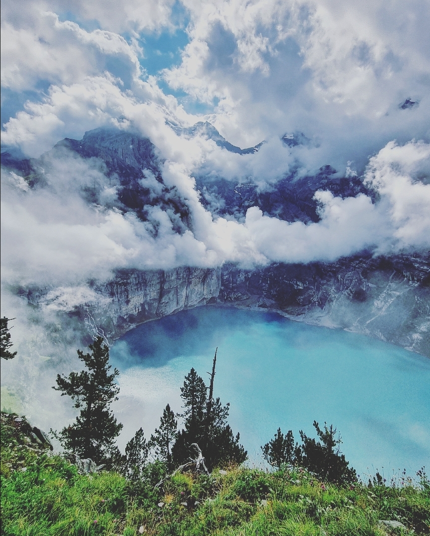 Panorama Heuberg Oeschinensee