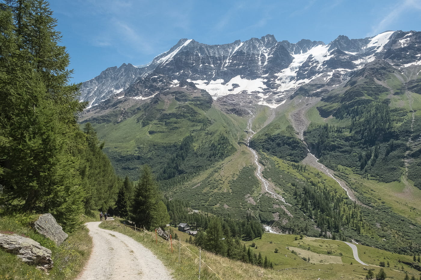 Abstieg nach Fafleralp