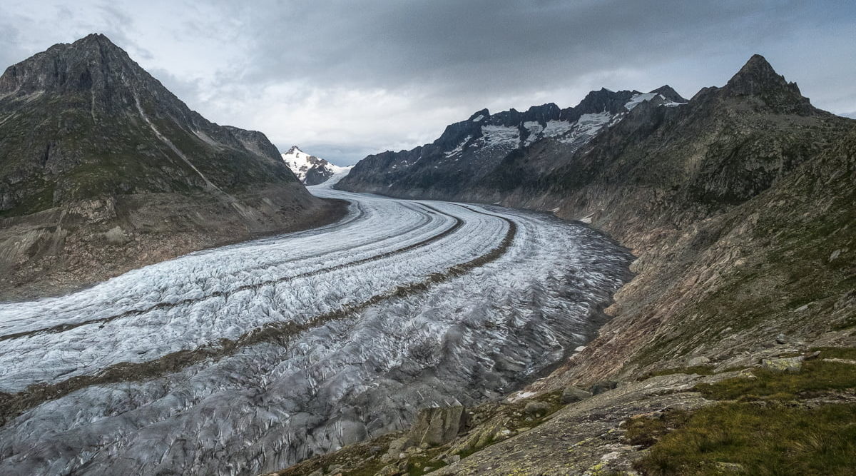 Aletsch Gletscher Wanderung
