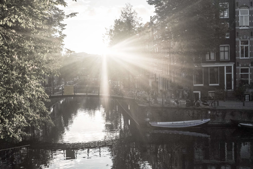 Sonnenschein in Amsterdam