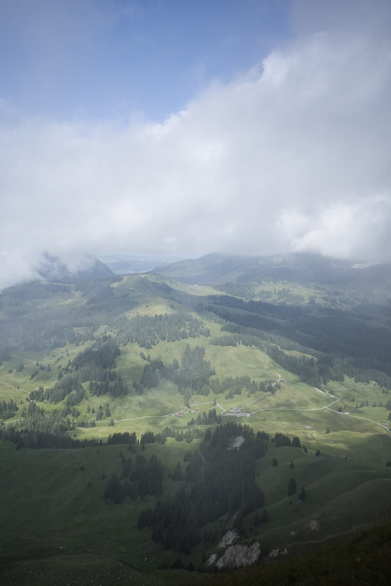 Ausblick vom Brienzergrat