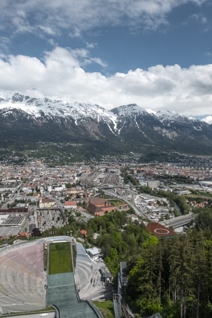aussicht bergisel innsbruck
