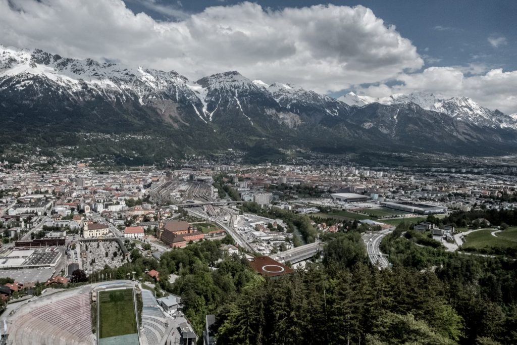 aussicht innsbruck bergisel