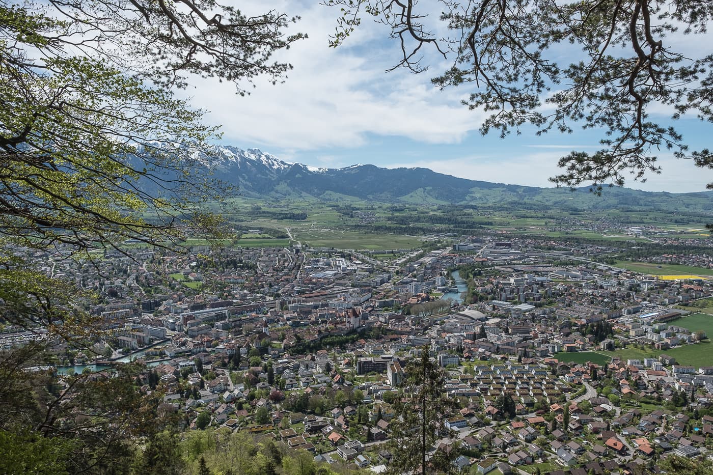 Aussicht über Thun