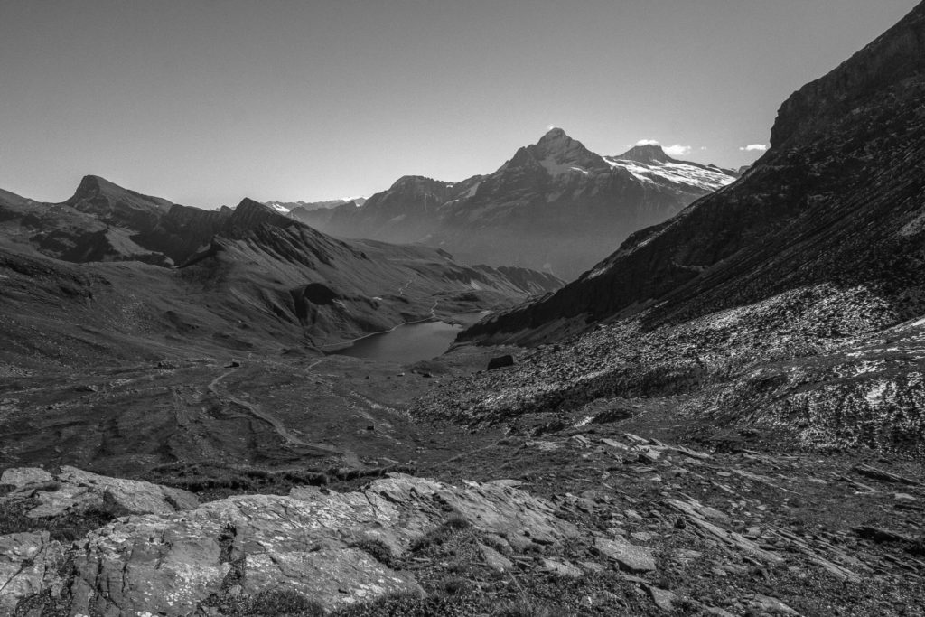 Bachalpsee und die Berge