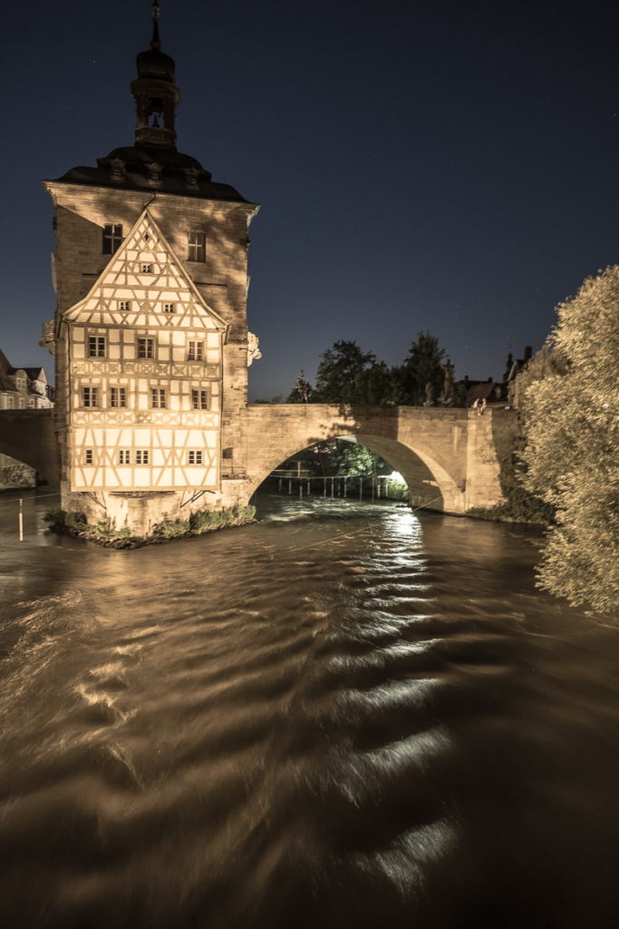 bamberg rathaus nacht