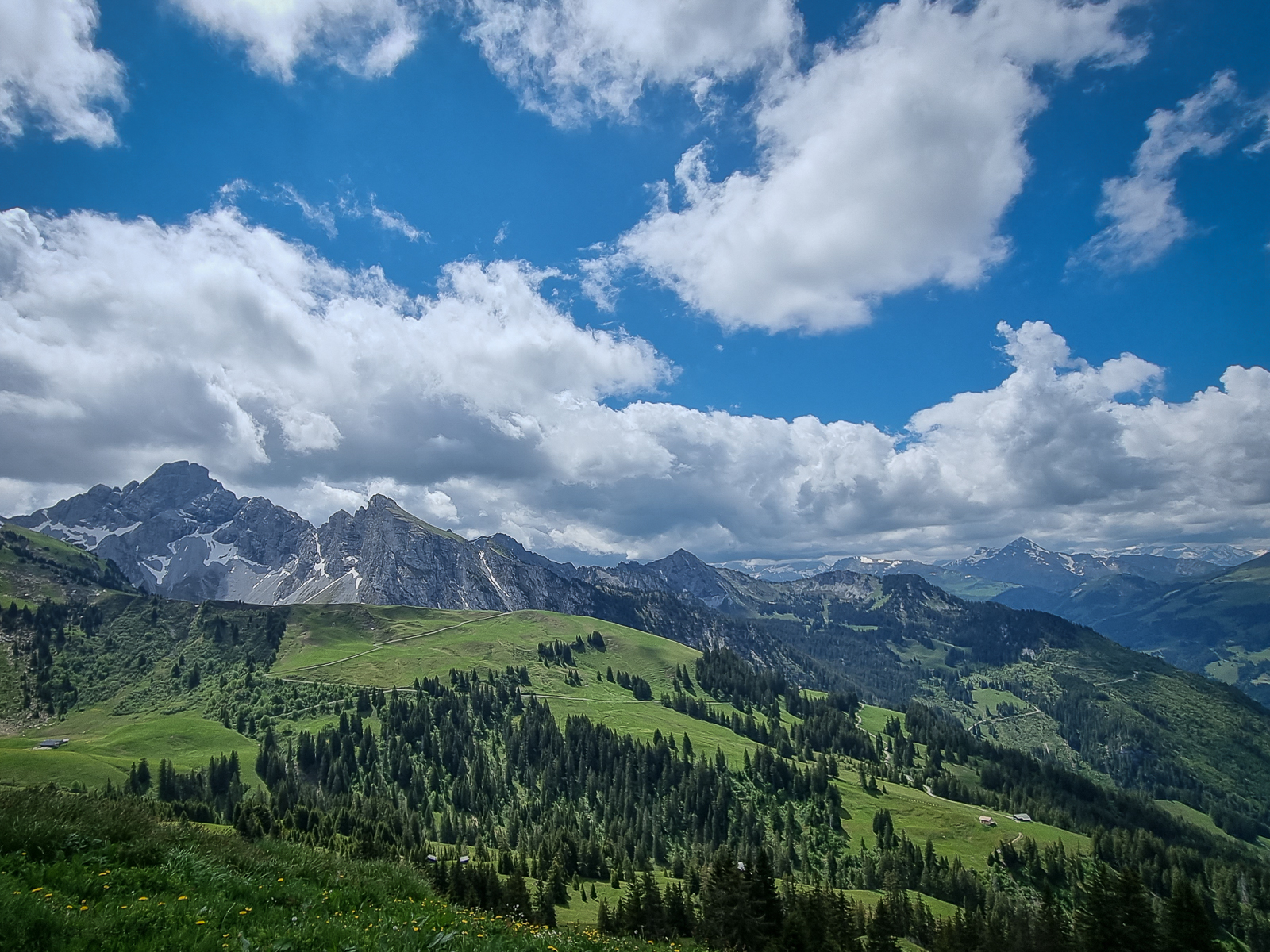 Bergpanorama Diemtigtal