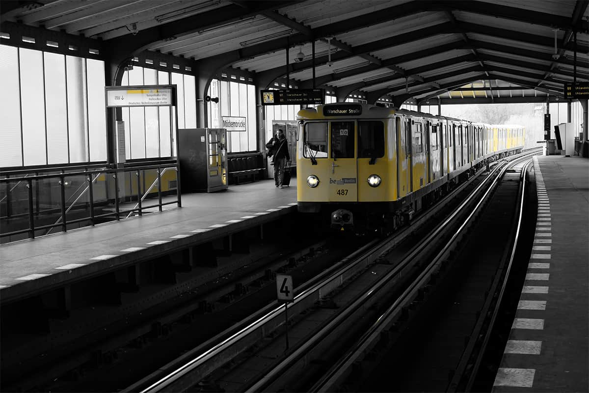 U-Bahn in Berlin Deutschland