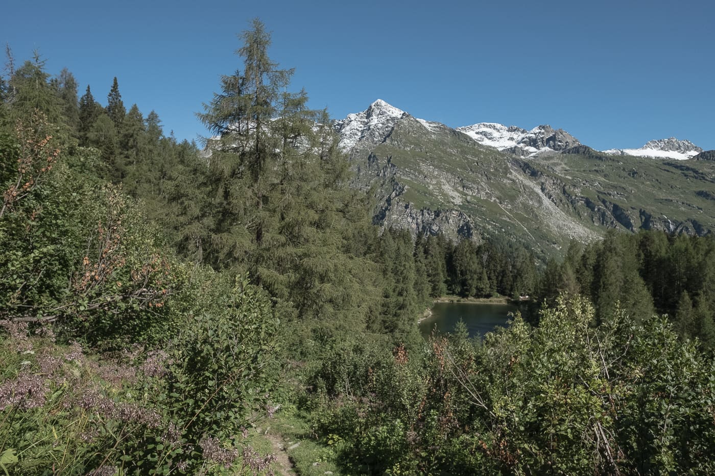 Bitaberghsee von oben