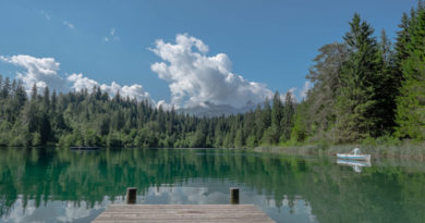 Wanderung am sommerlichen Crestasee & Caumasee Wanderung am sommerlichen Crestasee & Caumasee