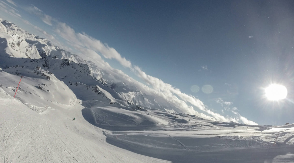 Snowboardtag in Davos