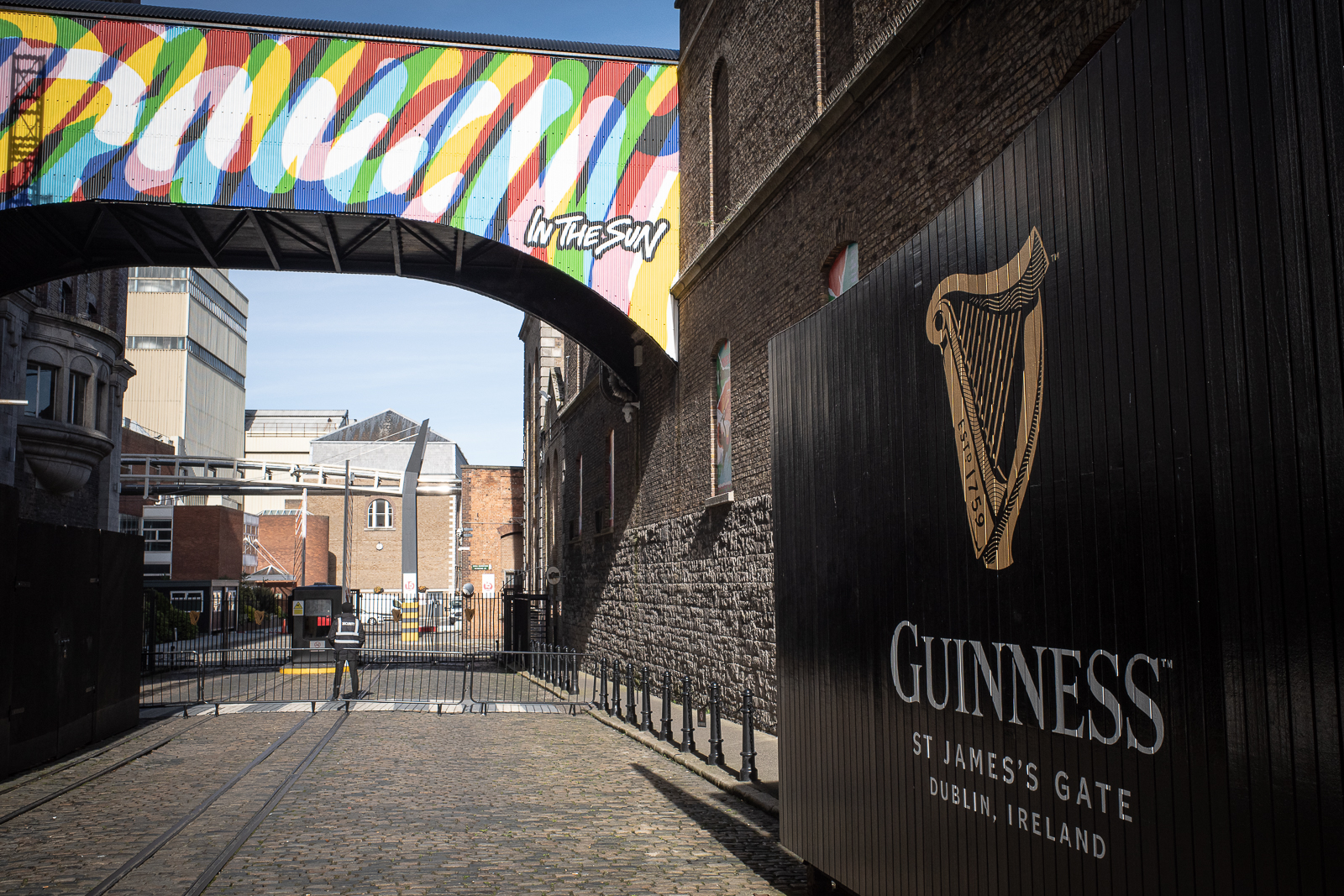 Ausgang des Guinness Storehouse in Dublin