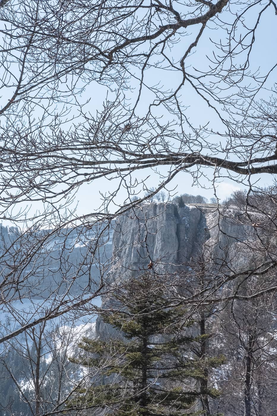 Einblick auf den Creux-du-Van