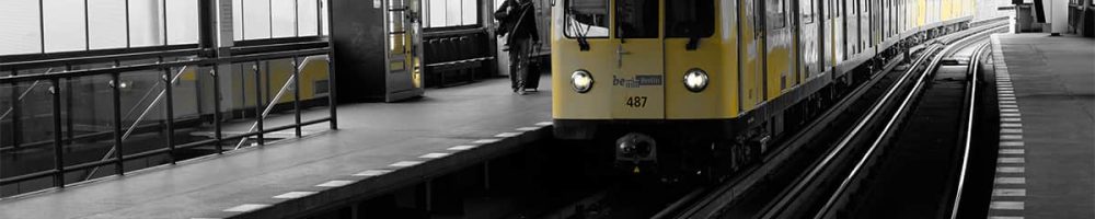 U-Bahn in Berlin Deutschland