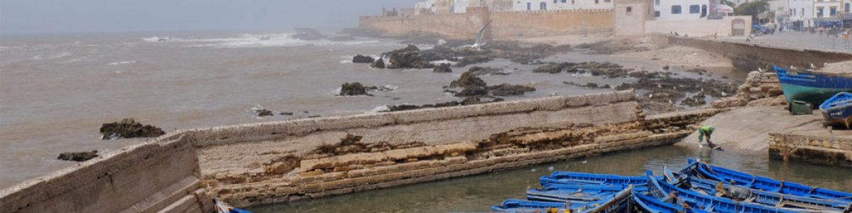Essaouira Hafen in Marokko