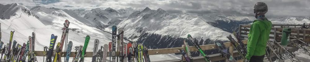Aussicht auf dem Jakobshorn Davos