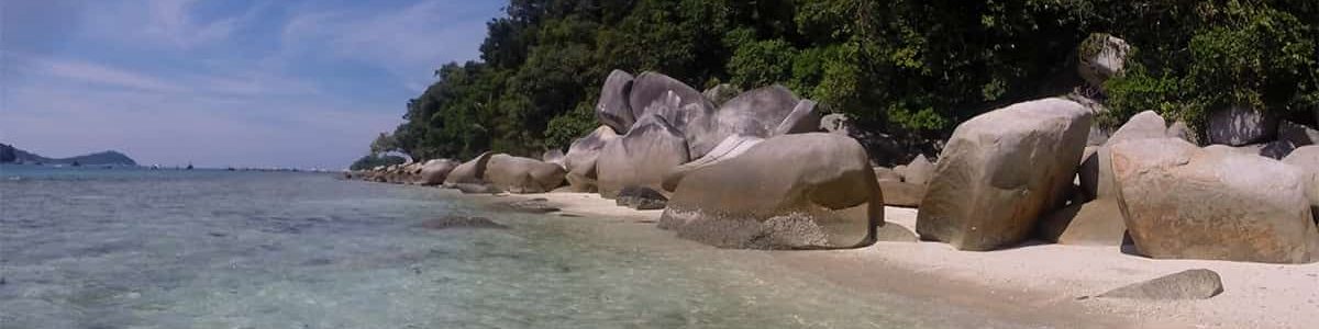 Beach von Perhentians Islands in Malaysia