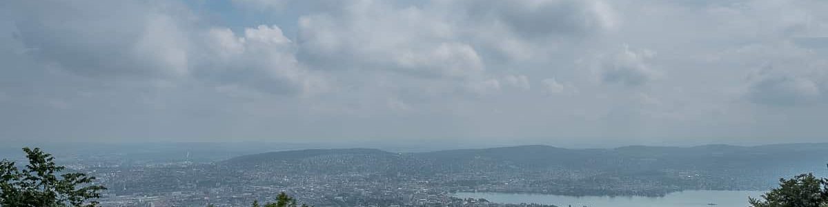 Uetliberg Aussicht über Zürich