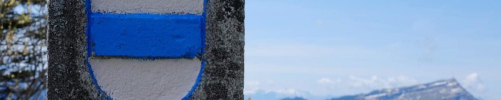 Kantonsgrenze Zug auf dem Wildspitz