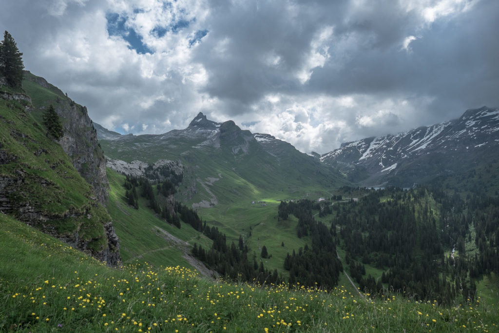 Sicht auf die Engstlenalp