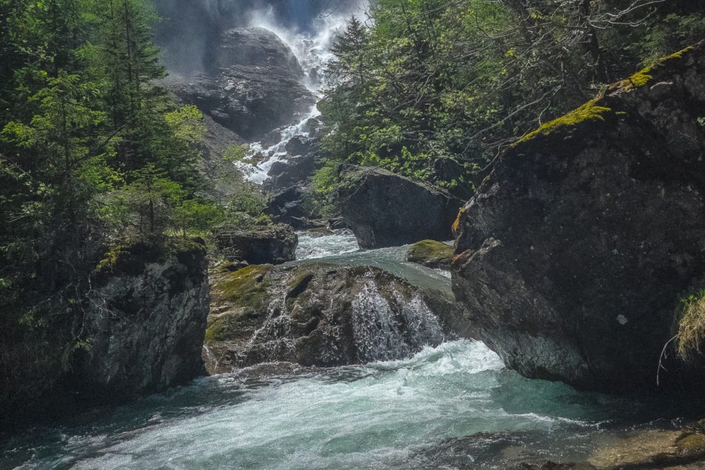 Engstlige, der Nebenfluss der Kander