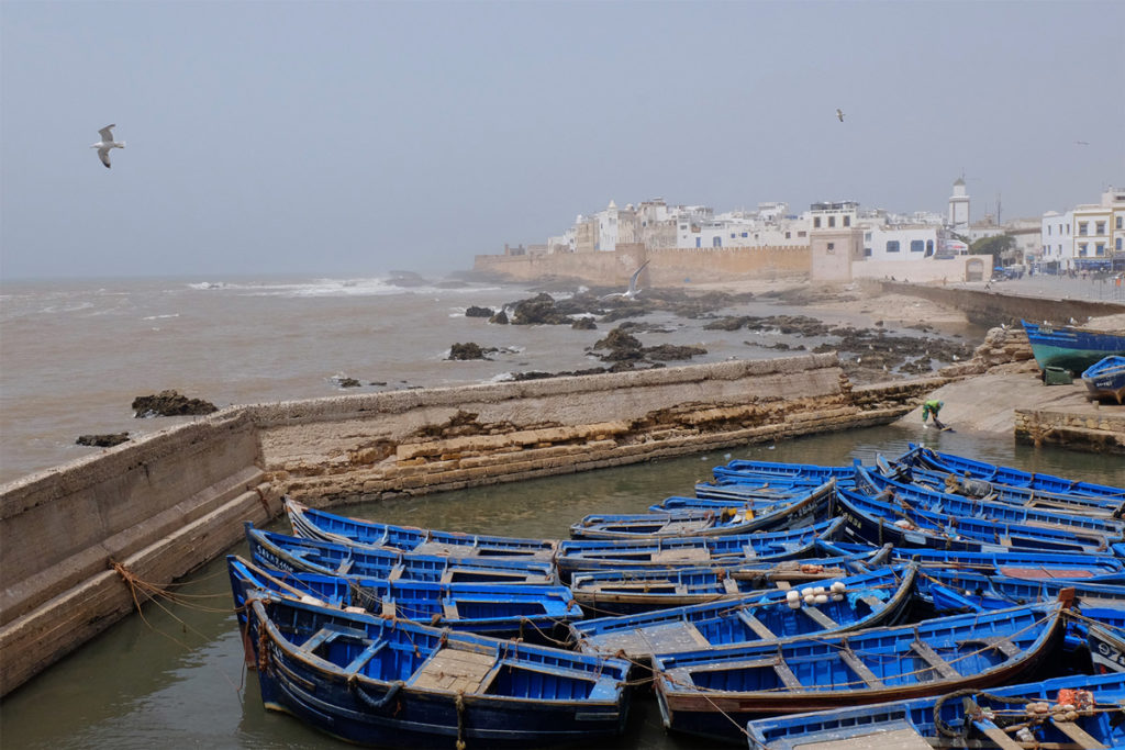 Essaouira Hafen in Marokko