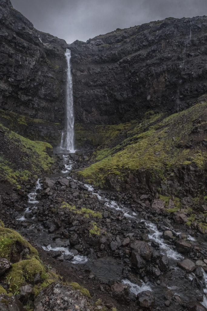 Flögufoss Wasserfall