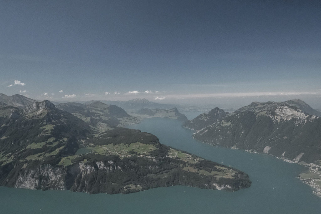 Blick auf den Vierwaldstättersee (Fronalpstock)