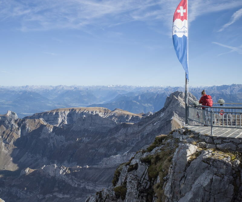 Aussicht Gasthaus Alter Säntis