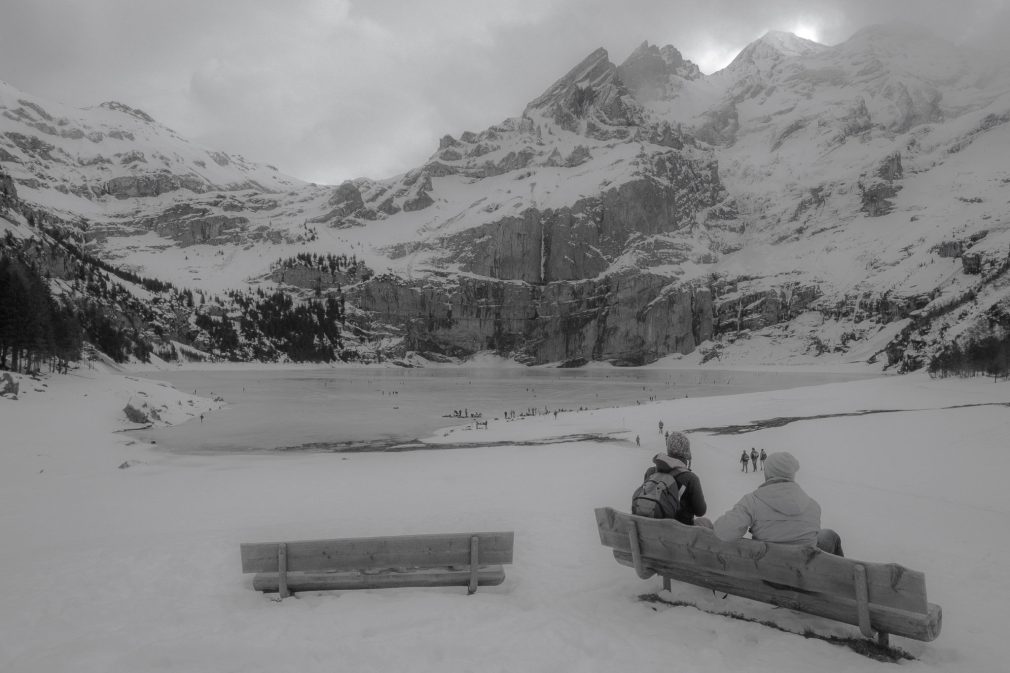 Frozen Oeschinensee, Switzerland