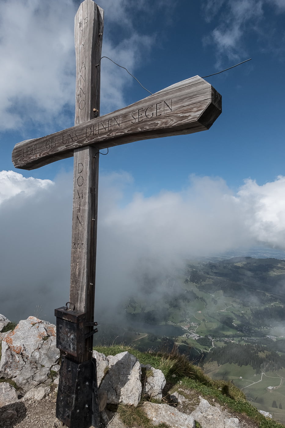 Gipfelkreuz Kaiseregg