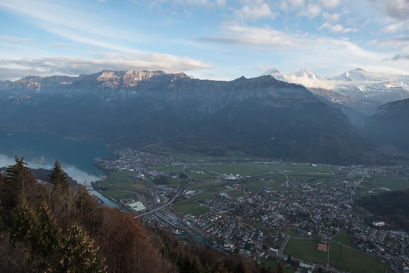 HarderKulm Aussicht am Abend