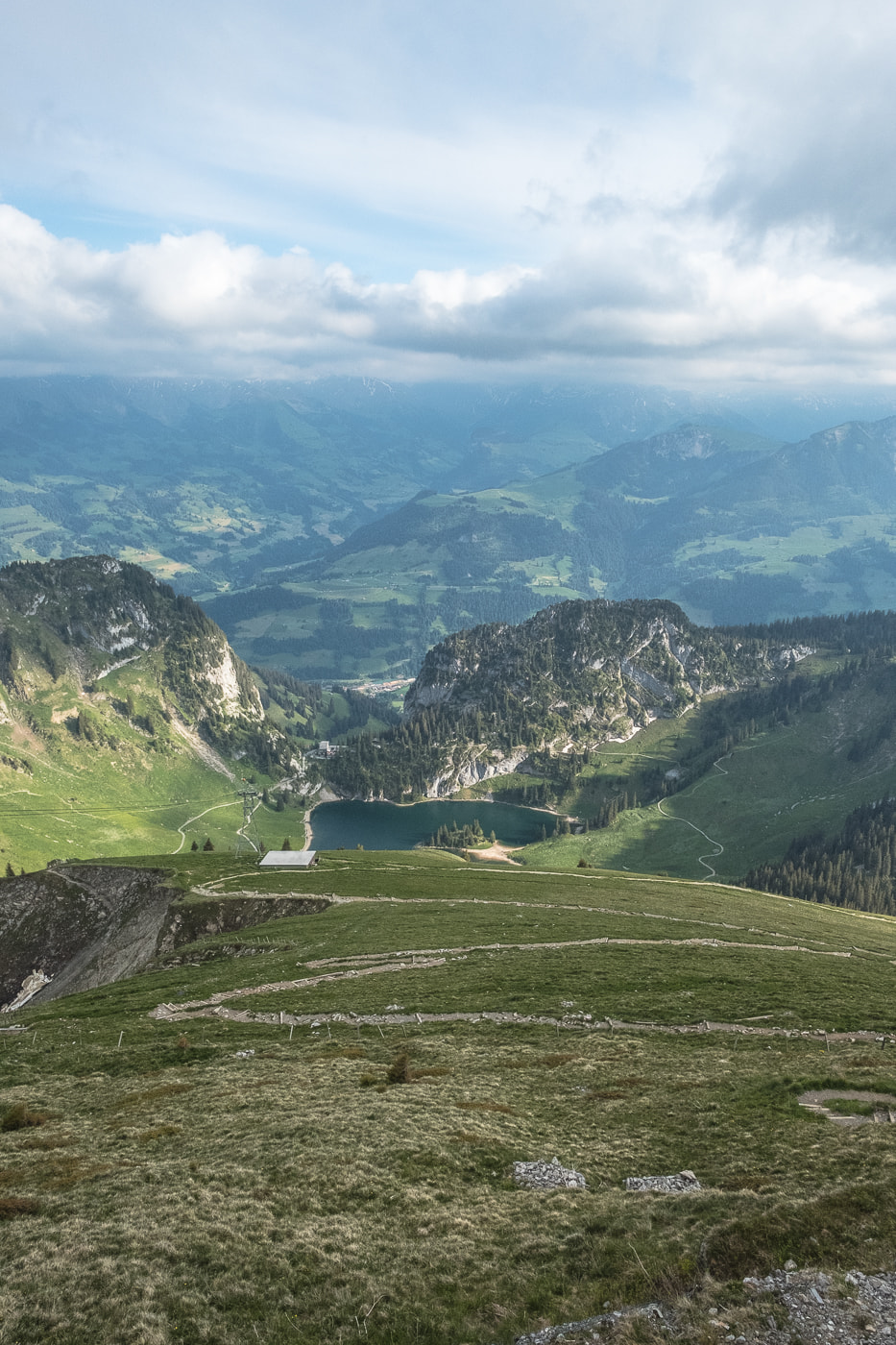 hinterstockensee von oben hochformat