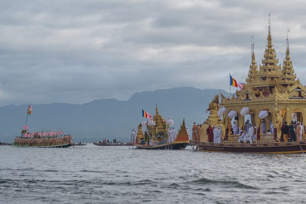 inle lake schwimmende pagode