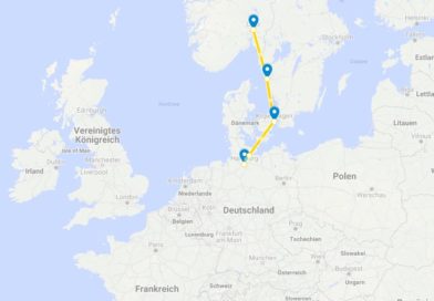interrail route norden