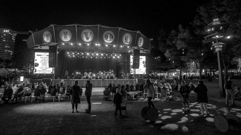 Night view Tivoli Copenhagen