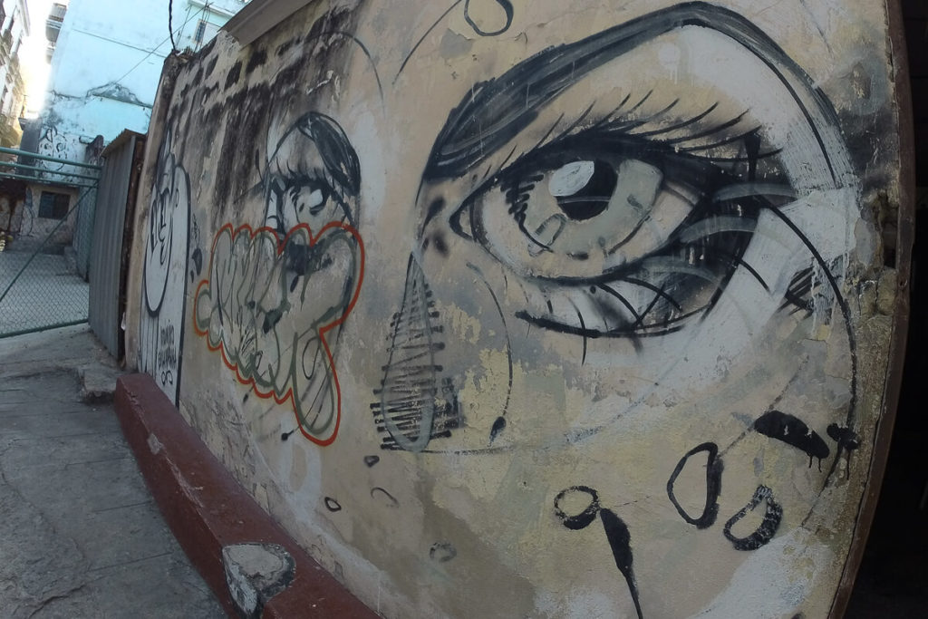 Street Art Havanna Eyes