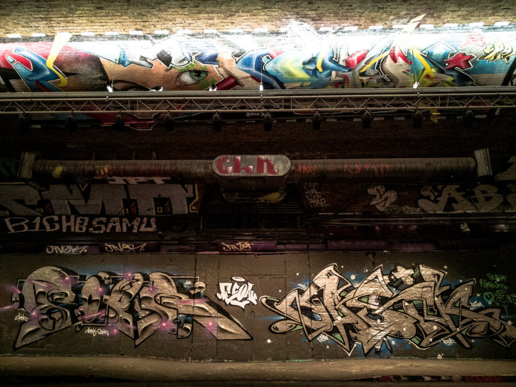 London Graffiti Tunnel