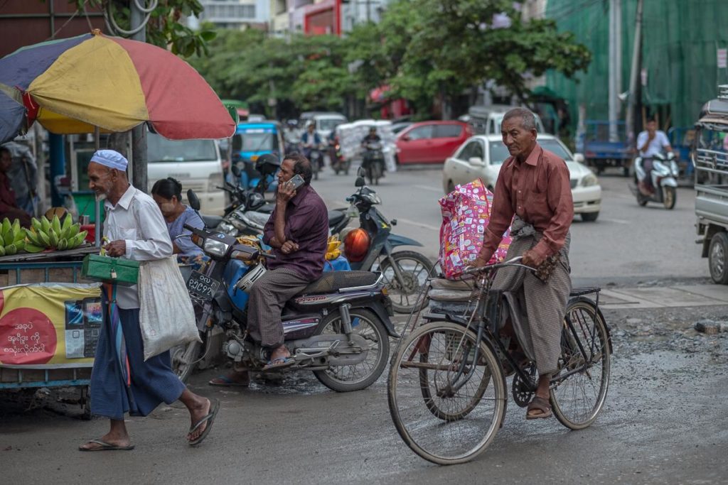 Alltag in der Stadt Mandalay