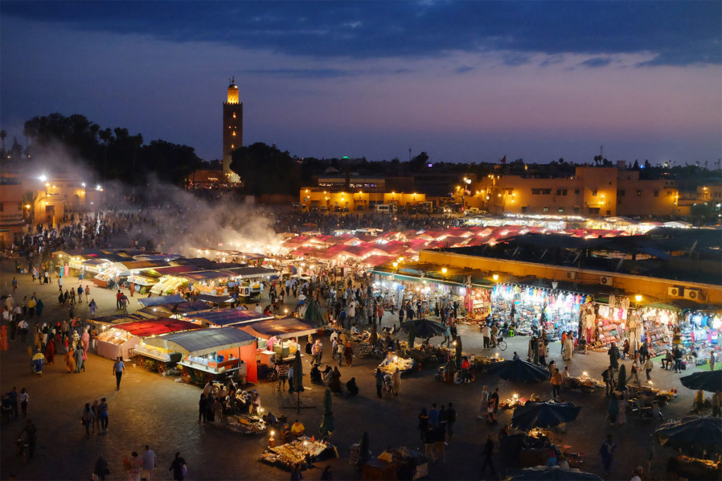 Marrakesh Nightlife Marokko