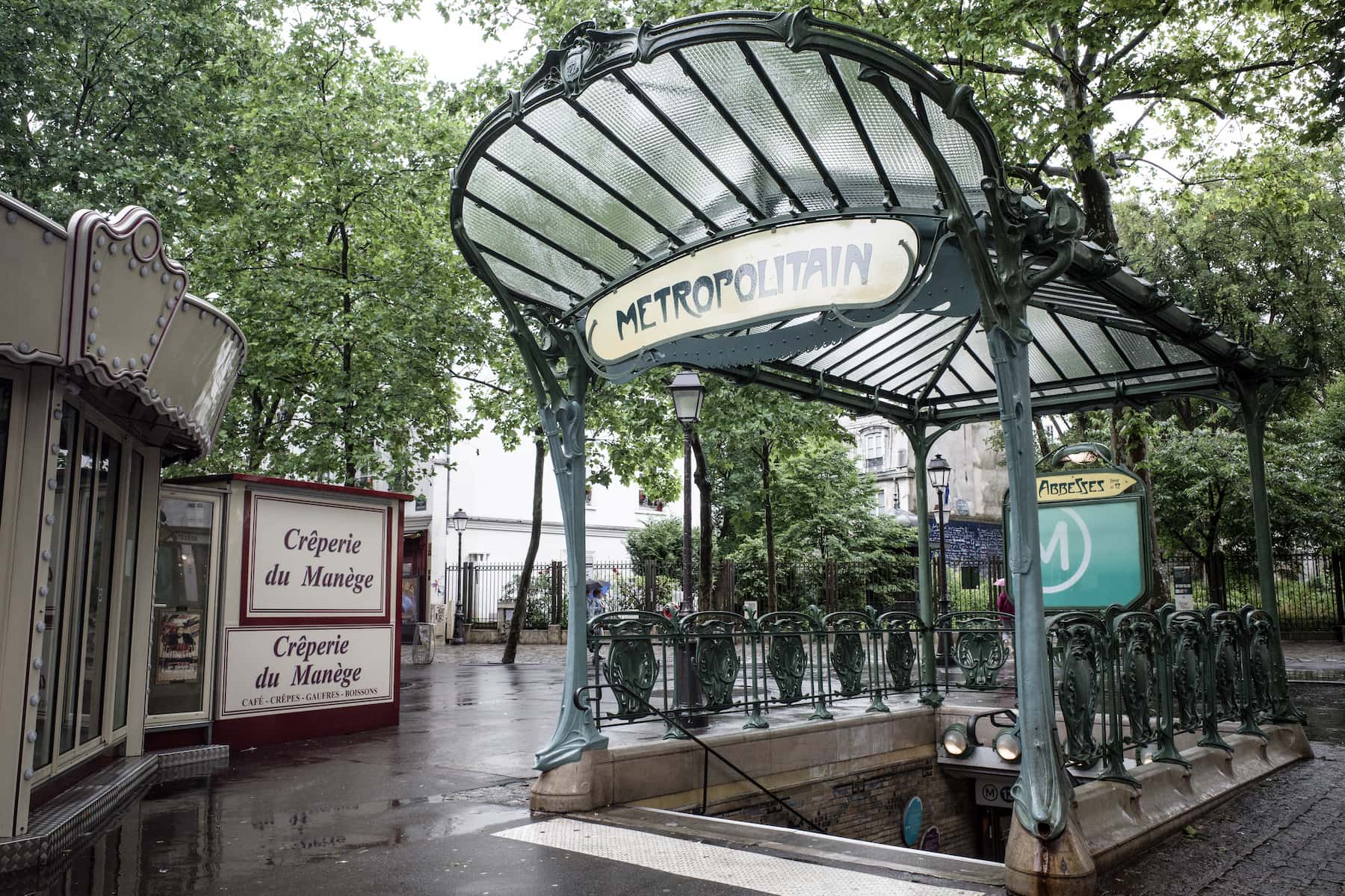 Metropolitan Abbesses Montmartre Paris