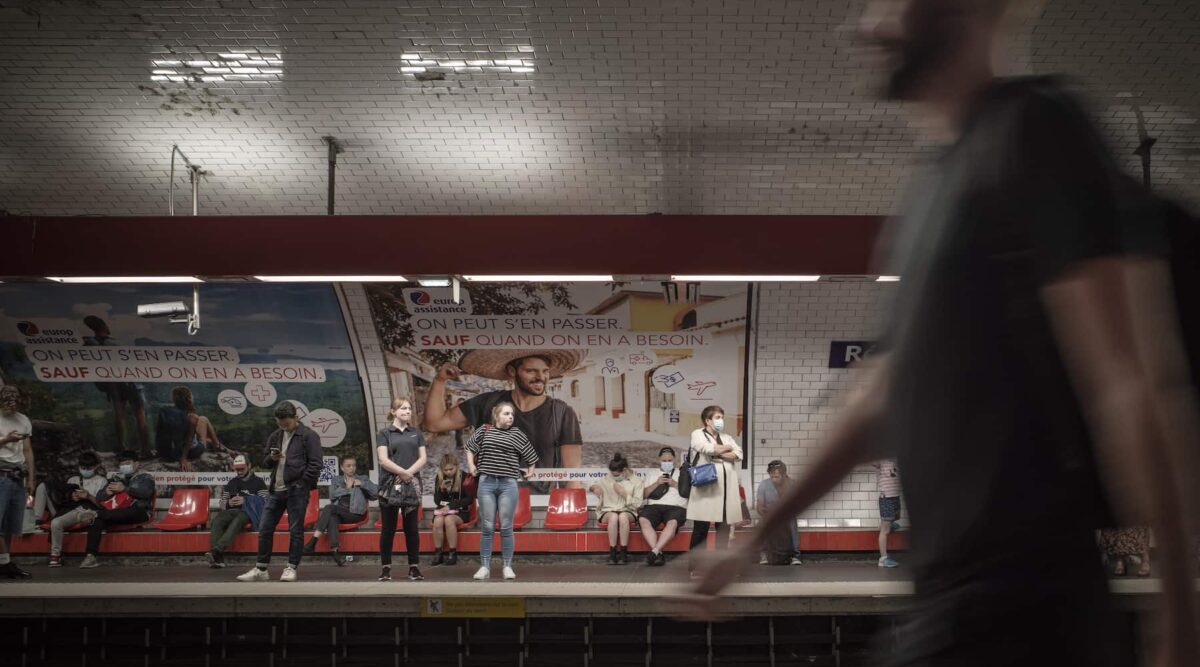 Metrostationen Paris