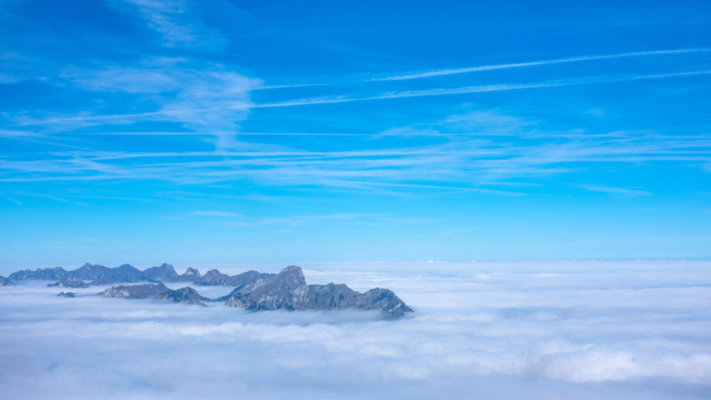 Bergspitzen Niesen