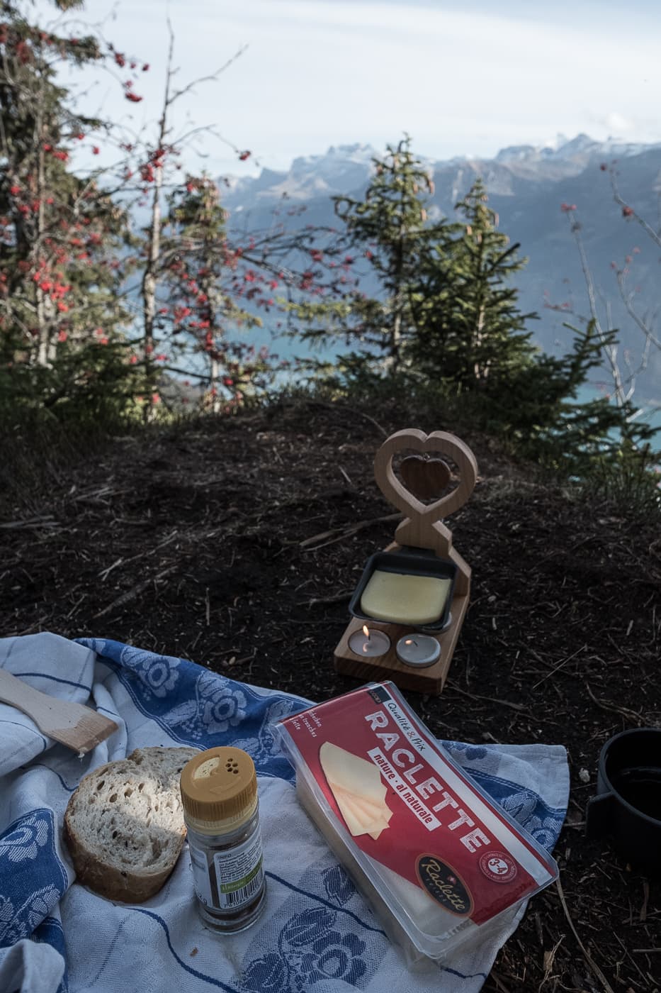 Outdoor Raclette statt grosse Wanderung