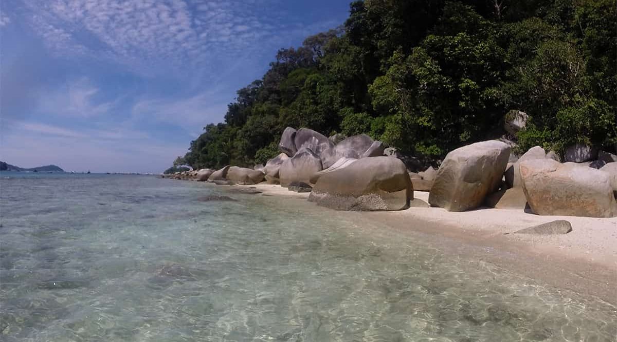 Beach von Perhentians Islands in Malaysia